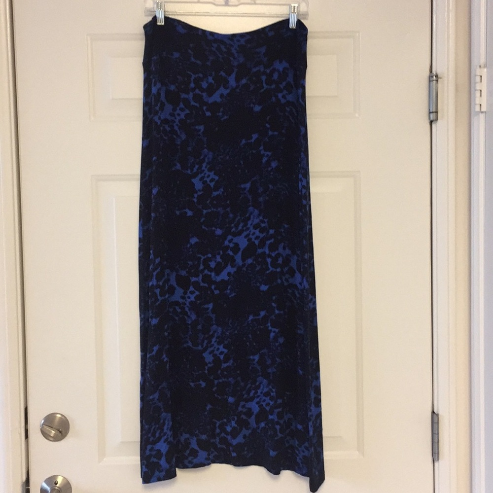 Vintage long maxiskirt stretchy waistband